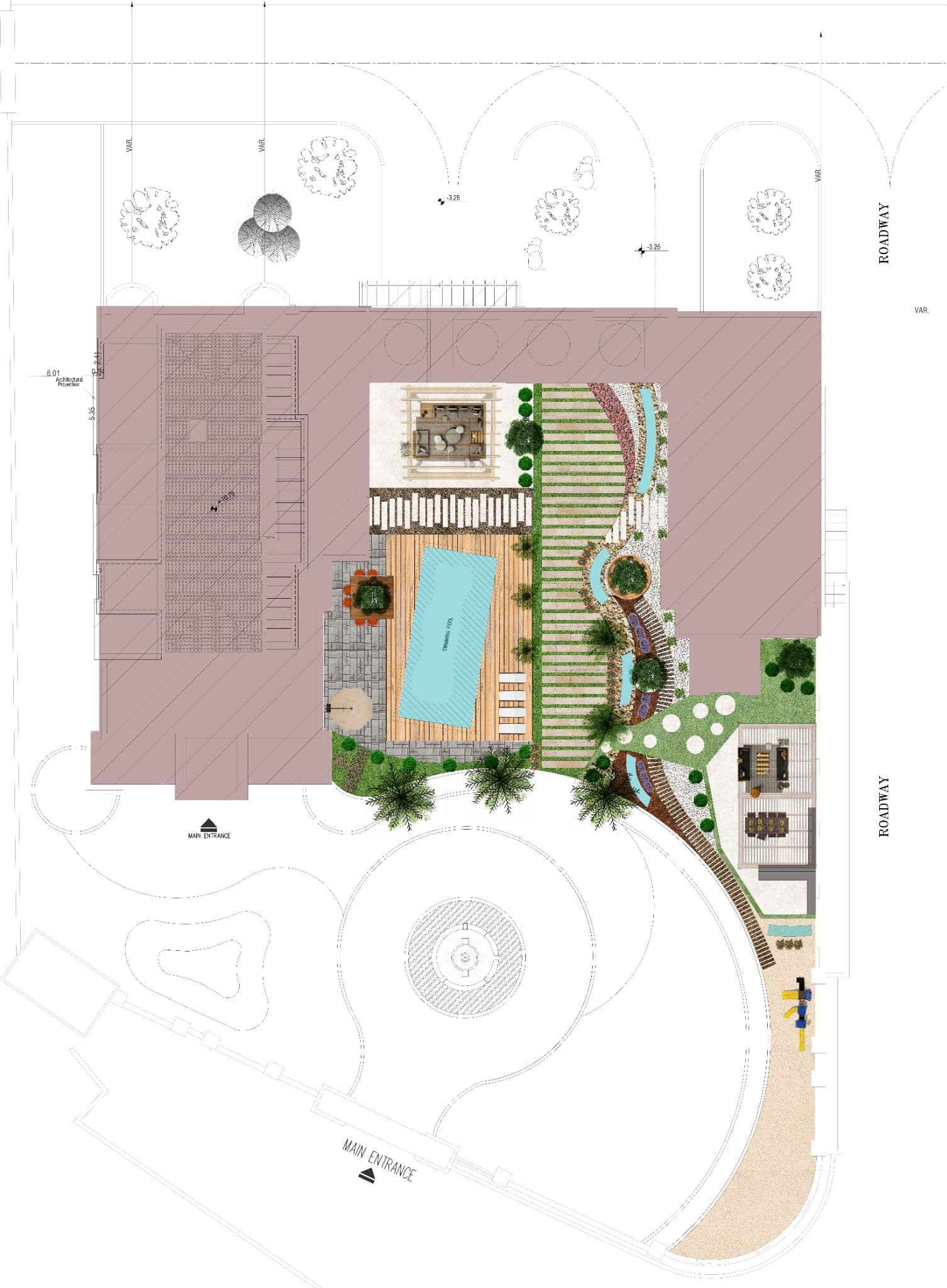 M.A Residence landscape design in Madaba, Jordan — 3