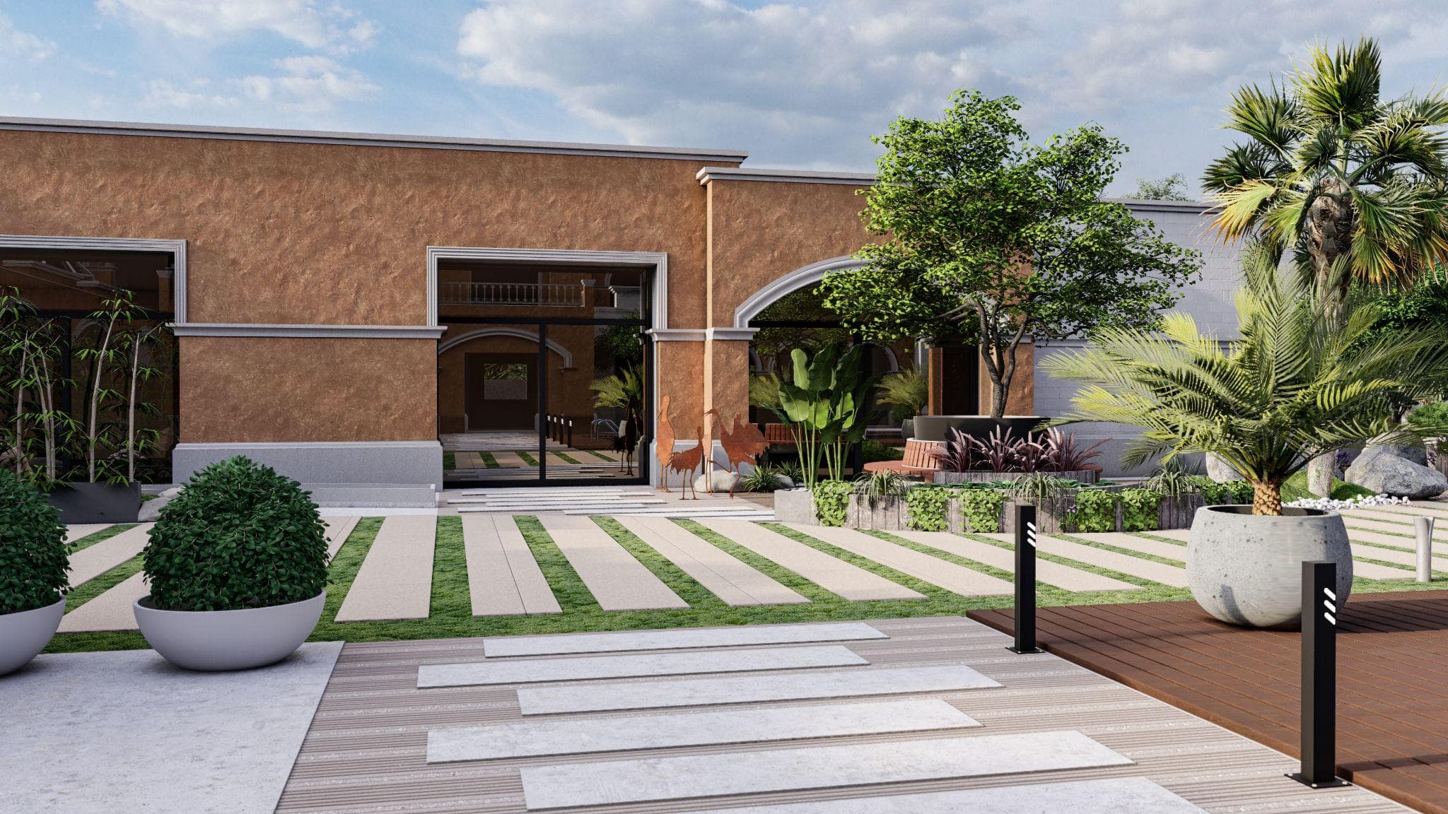 M.A Residence landscape design in Madaba, Jordan — 5