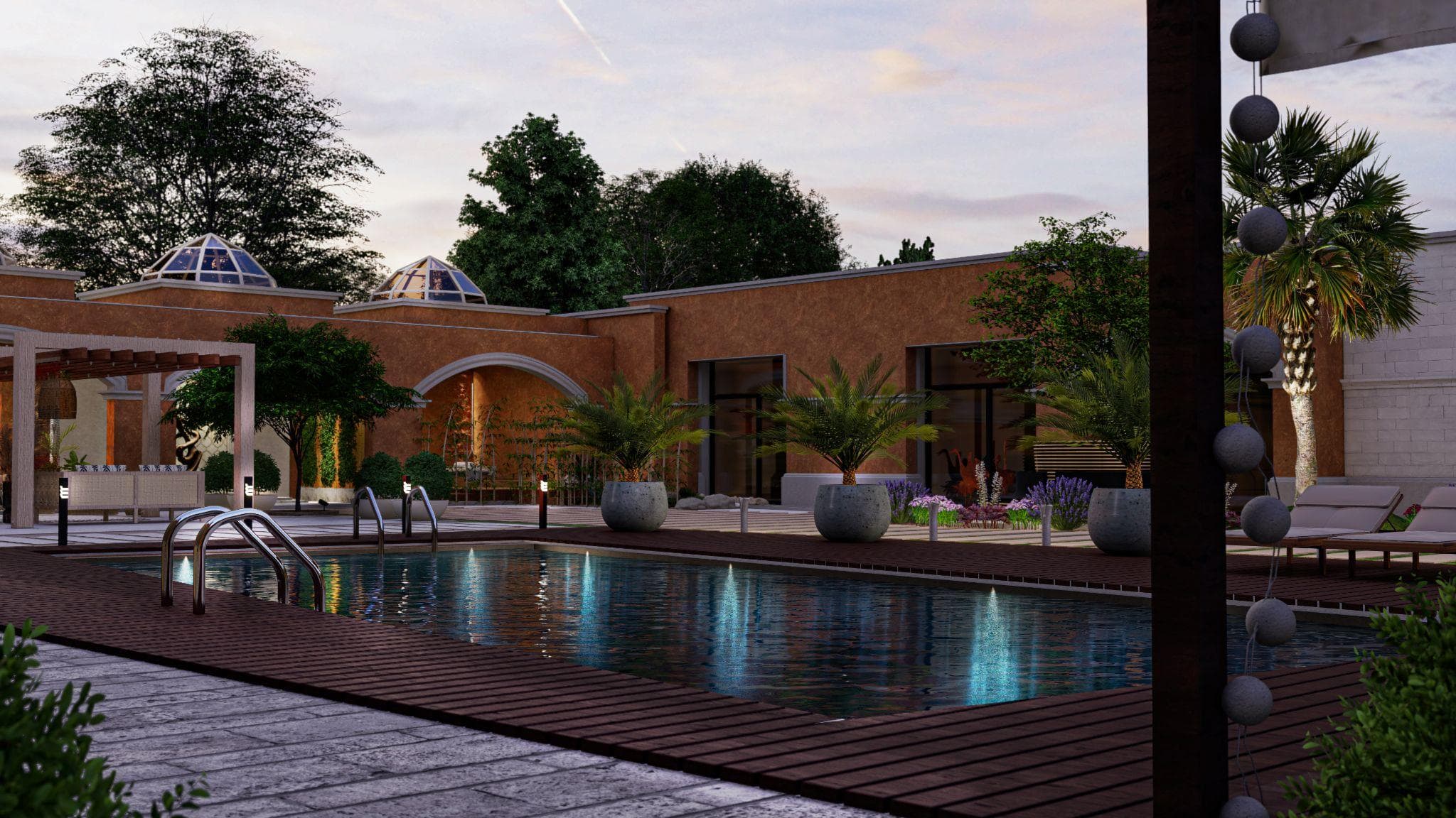 M.A Residence landscape design in Madaba, Jordan — 7