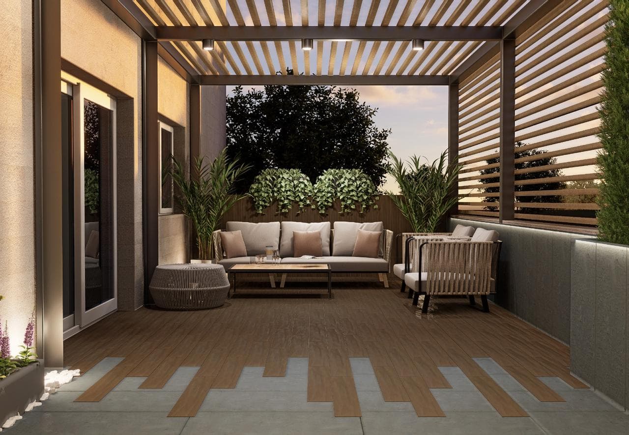 Shawabkeh Terrace landscape design in Amman, Jordan — 2